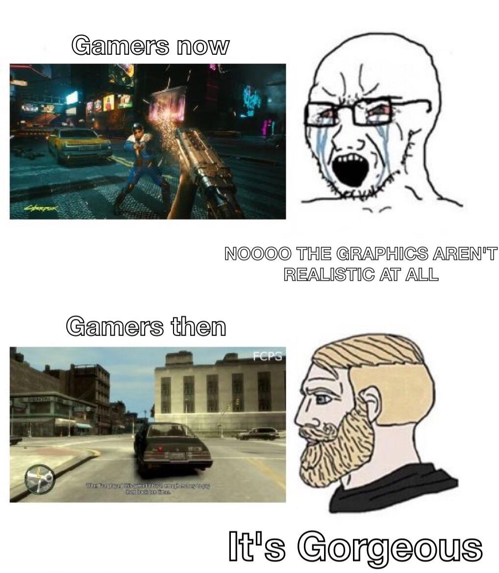 Gta IV graphics were something else - meme