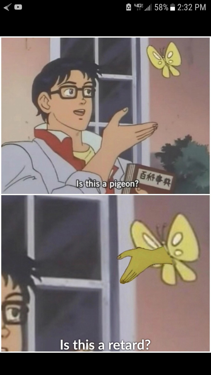 Is this a pigeon? - meme
