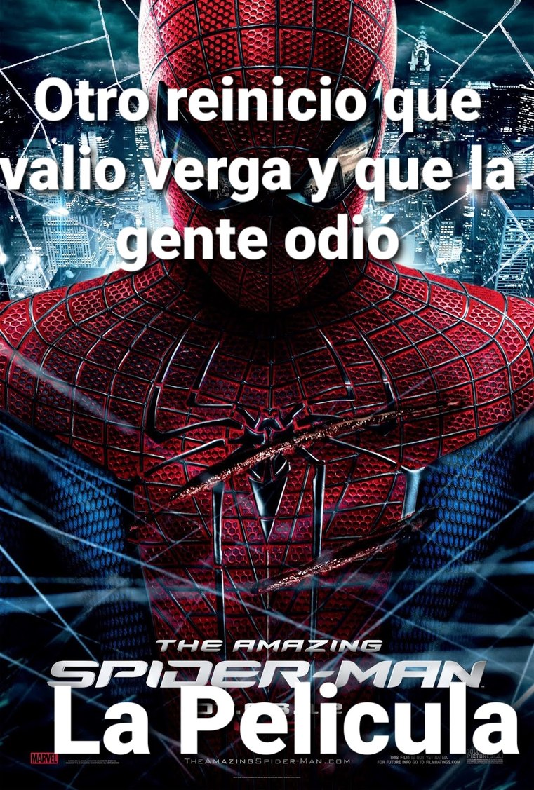 La verdad el personaje de Spiderman está bien hecho, lo que está mal es la trama - meme