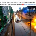 Primer metro submarino en el mundo, México claro