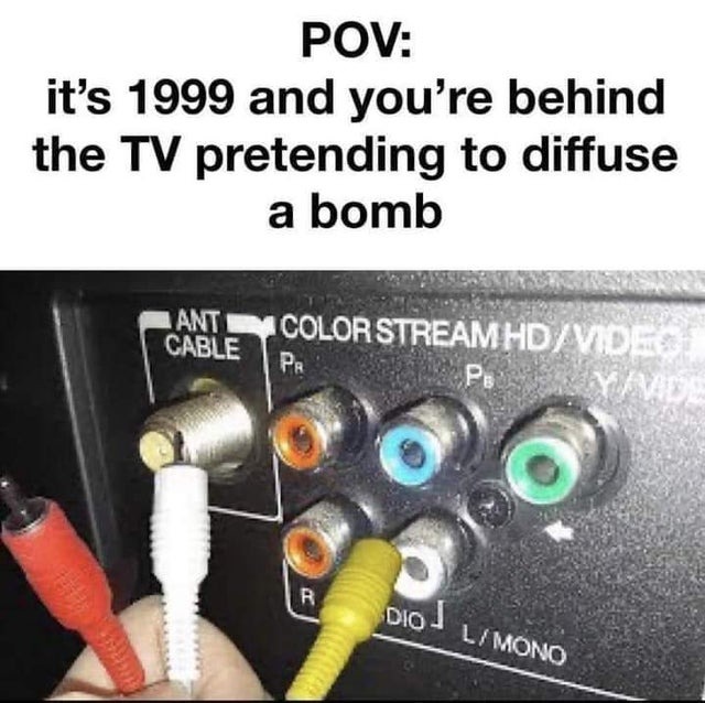 1999 TVs - meme