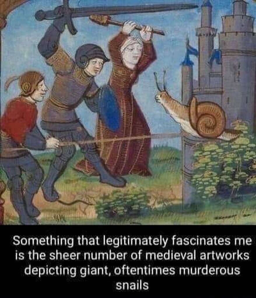 Snail problems - meme