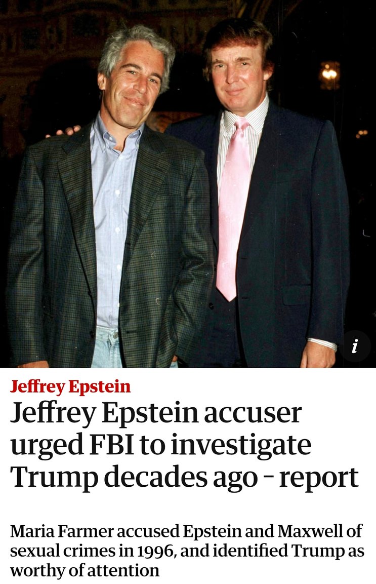 epstein trump - meme