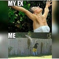 my ex and me