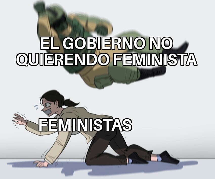 Feministas de miarda - meme