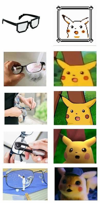 Pikachu evoluciono :cute: - meme