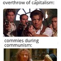 Commies love it till they get it