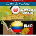 Japón v/s Colombia