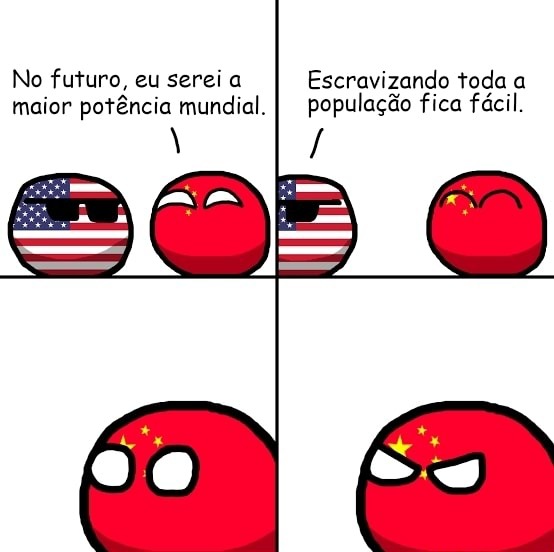 EUA x China - meme