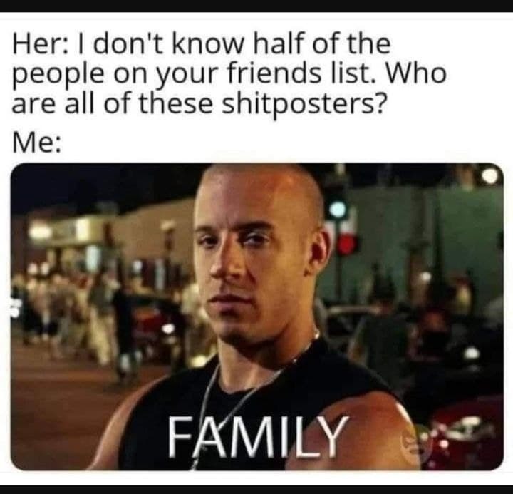 True family - meme