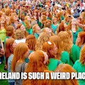 Dublin's annual redhead festival