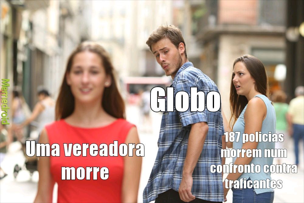 Globo lixo - meme