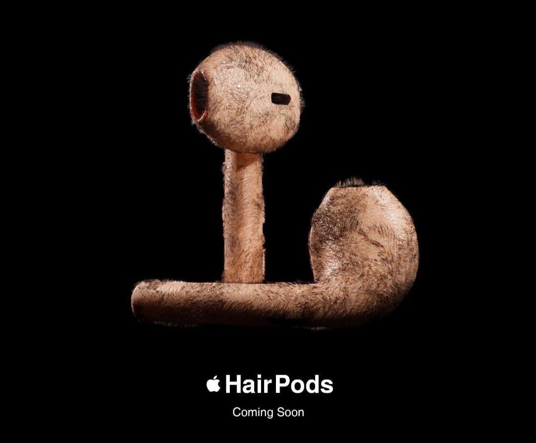 The future of air pods - meme