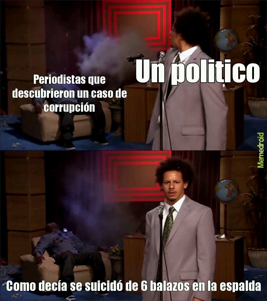 Políticos - meme