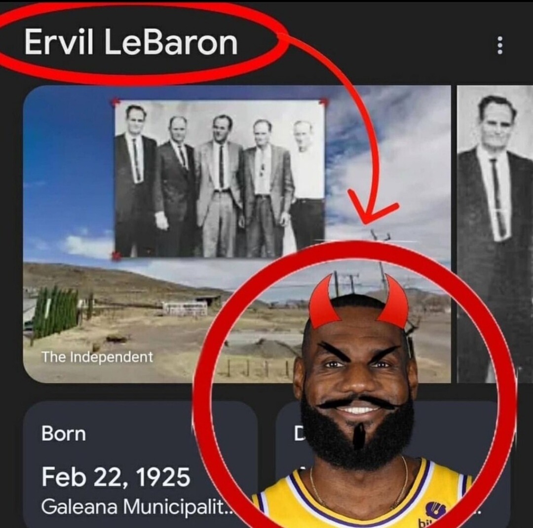 Evil Lebron - meme