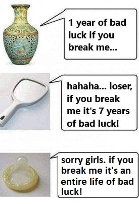 Really bad luck - meme