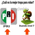 si pero el pri robo mas