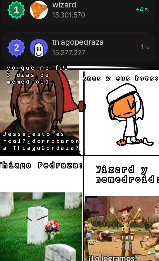Un meme del top 1