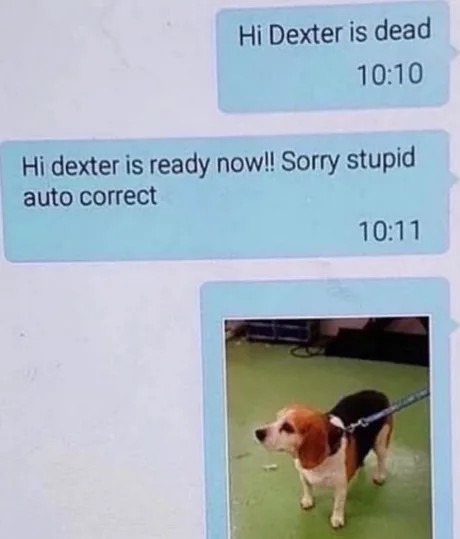 When autocorrect makes your day 10 times worse - meme