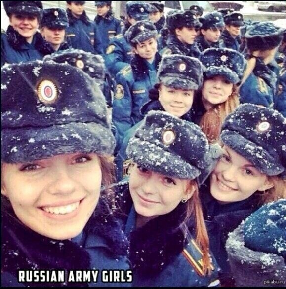 Exército feminino russo :sweet: - meme