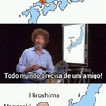 Nagasaki-chan: "Hiroshima-senpai, notice me!"
