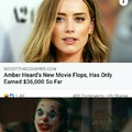 "They won't believe you because you're a man." ~the bitch amber heard