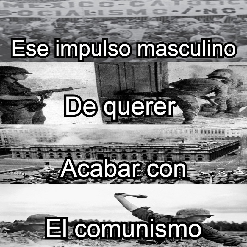 quien no se embarcaria en una cruzada contra el comunismo - meme