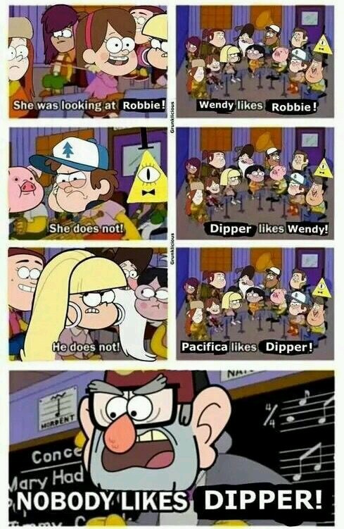 Poor Dipper - meme