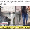 Se mueren millones pero si no son argentinos a quien le importa