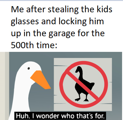 untitled goose is a joke - meme