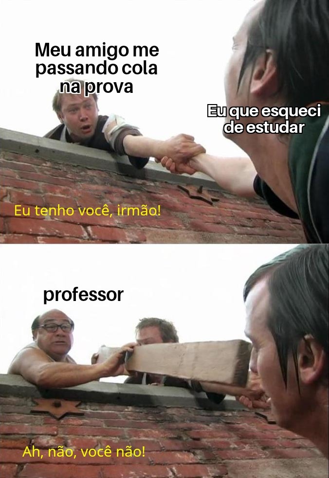 Professor arrombado - meme