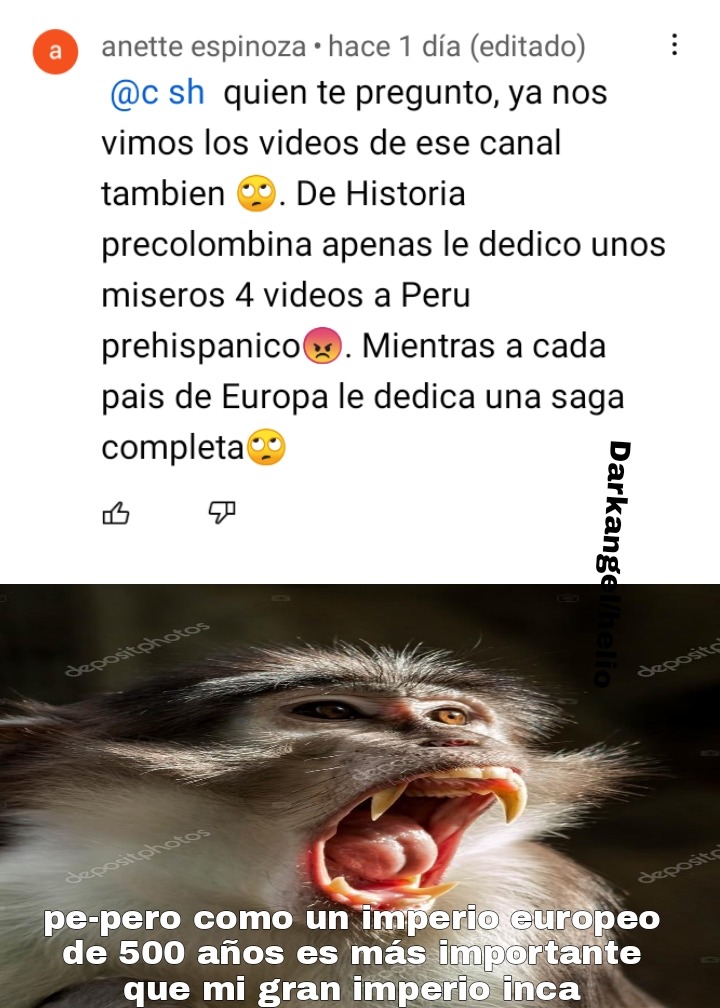 Peruanos ardidos - meme