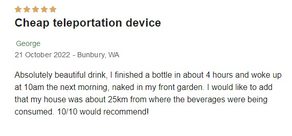 Teleportation device review - meme