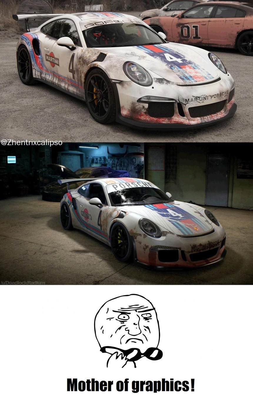 Game at the bottom, Need for speed 2015 - meme