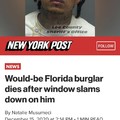 Florida man going through some hard times. :(