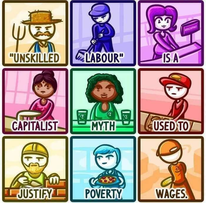 unskilled labour - meme