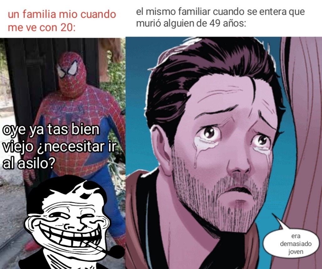 Osea se qué es cuestión de intenciones y contextos y asi pero nunca dejó de parecerme algo curioso :yaoming: - meme