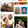 So i googled happy american couple and THIS happened. What the fuck google?