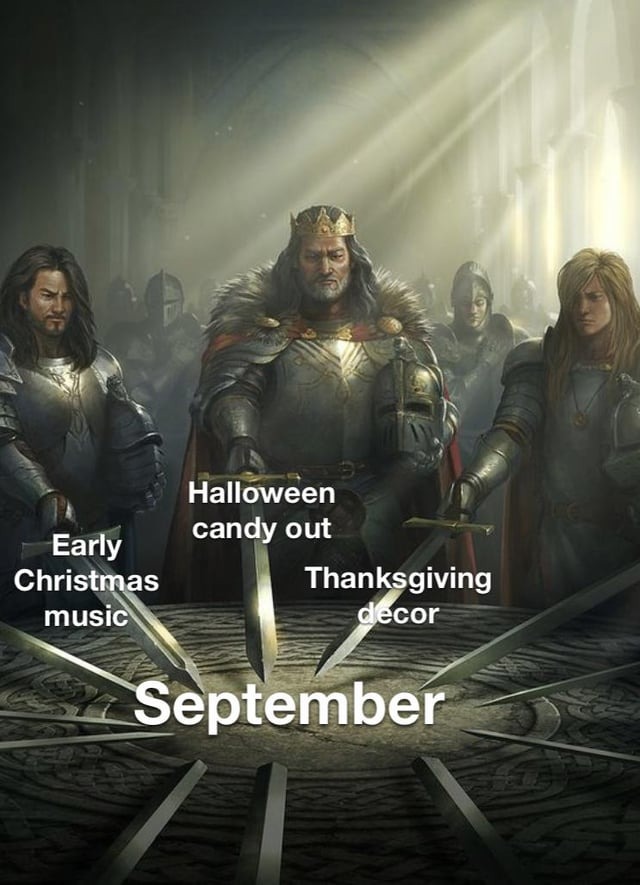 September be like - meme
