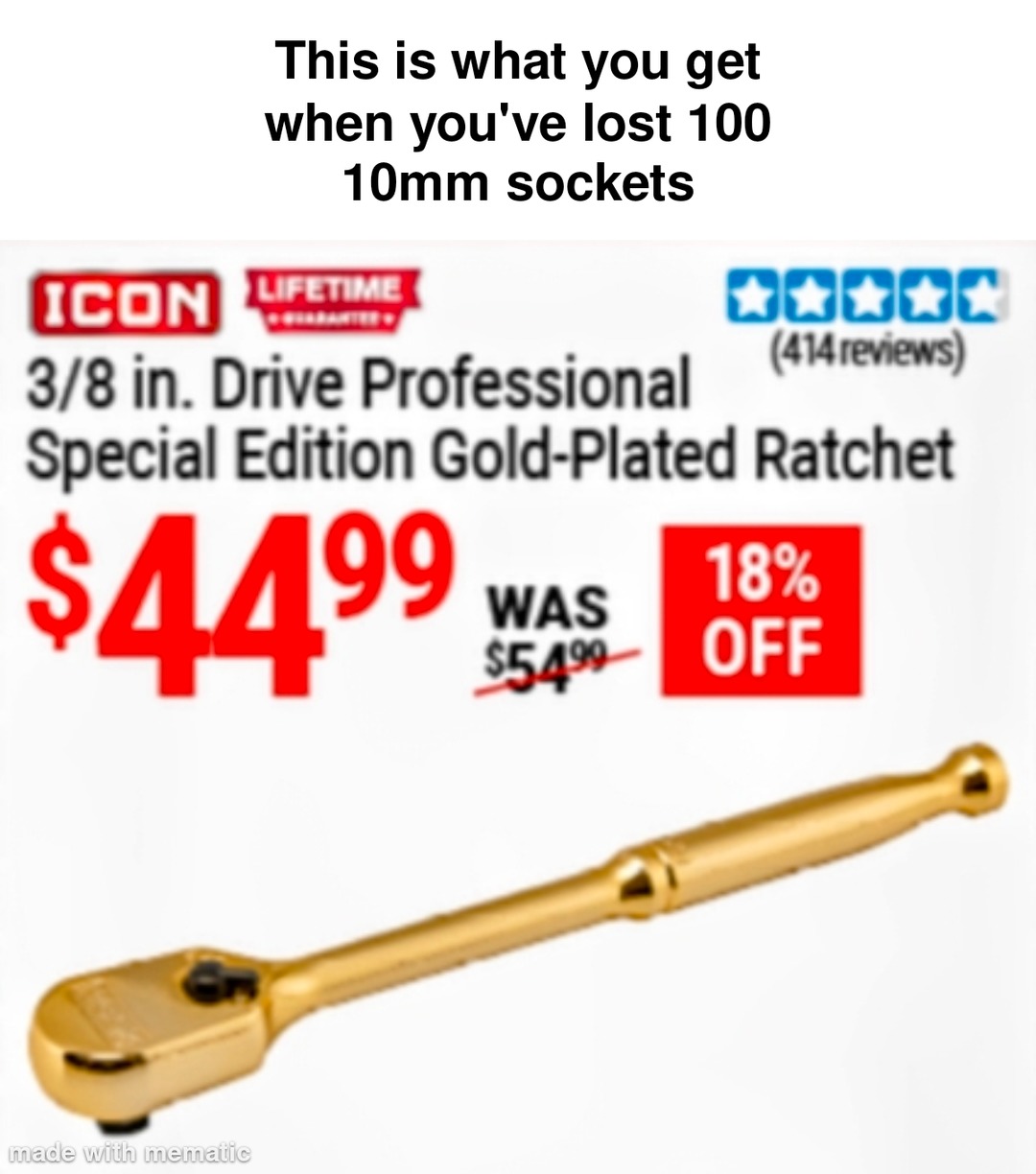 The Golden Ratchet Skin - meme