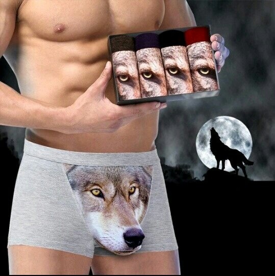 Cuecas lobos - meme