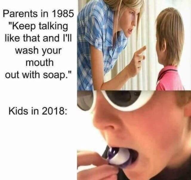 Wash your mouth, literally - Tide Pods - meme
