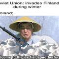 Suomi stopped the "might" of the red army