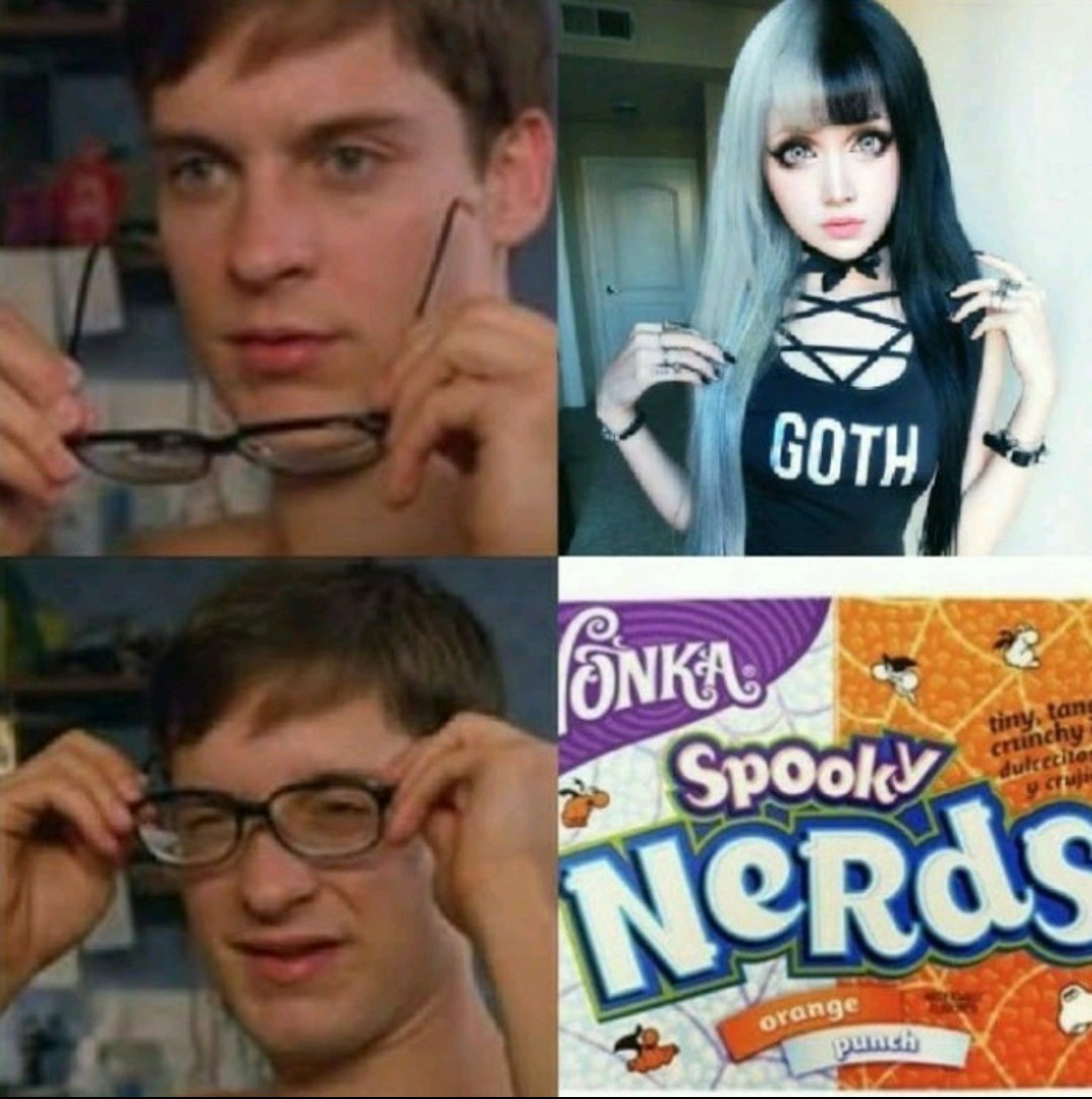 Wonka nerds - meme