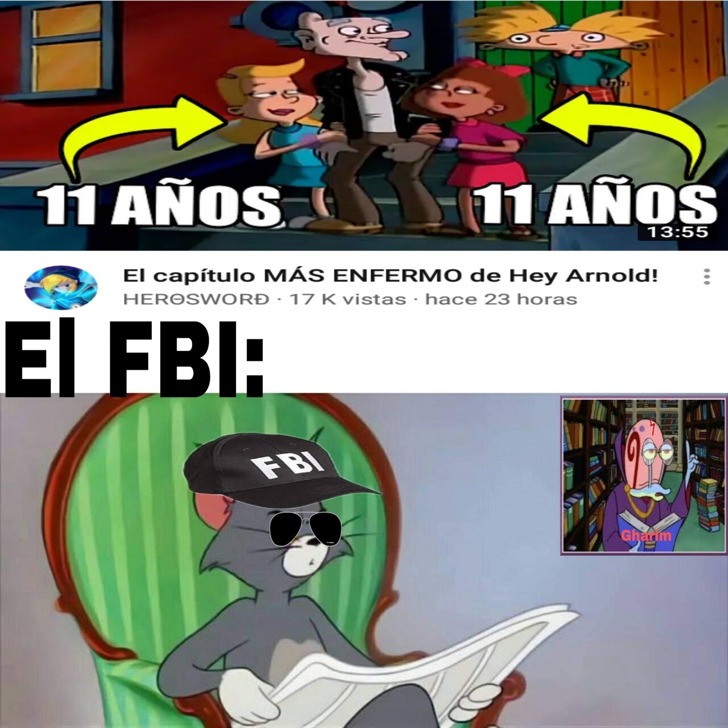 Sin palabras - meme