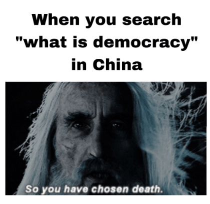 Justice for the Uyghurs - meme