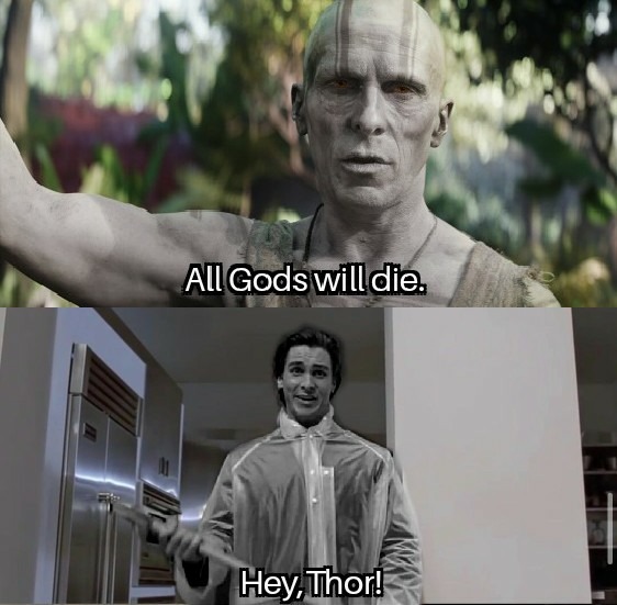 all gods will die - meme