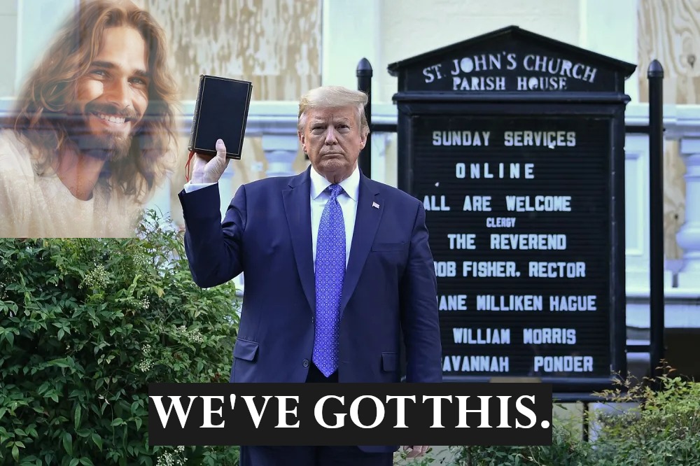 Fun Fact: God Wins. - meme