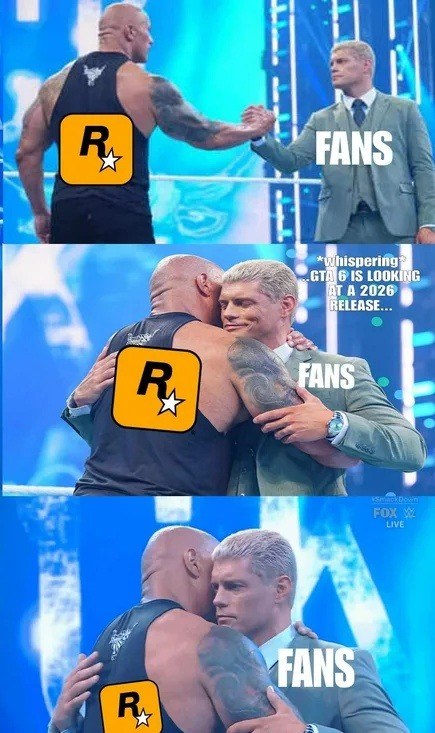 GTA 6 whispers say 2026 release, fans losing it - meme