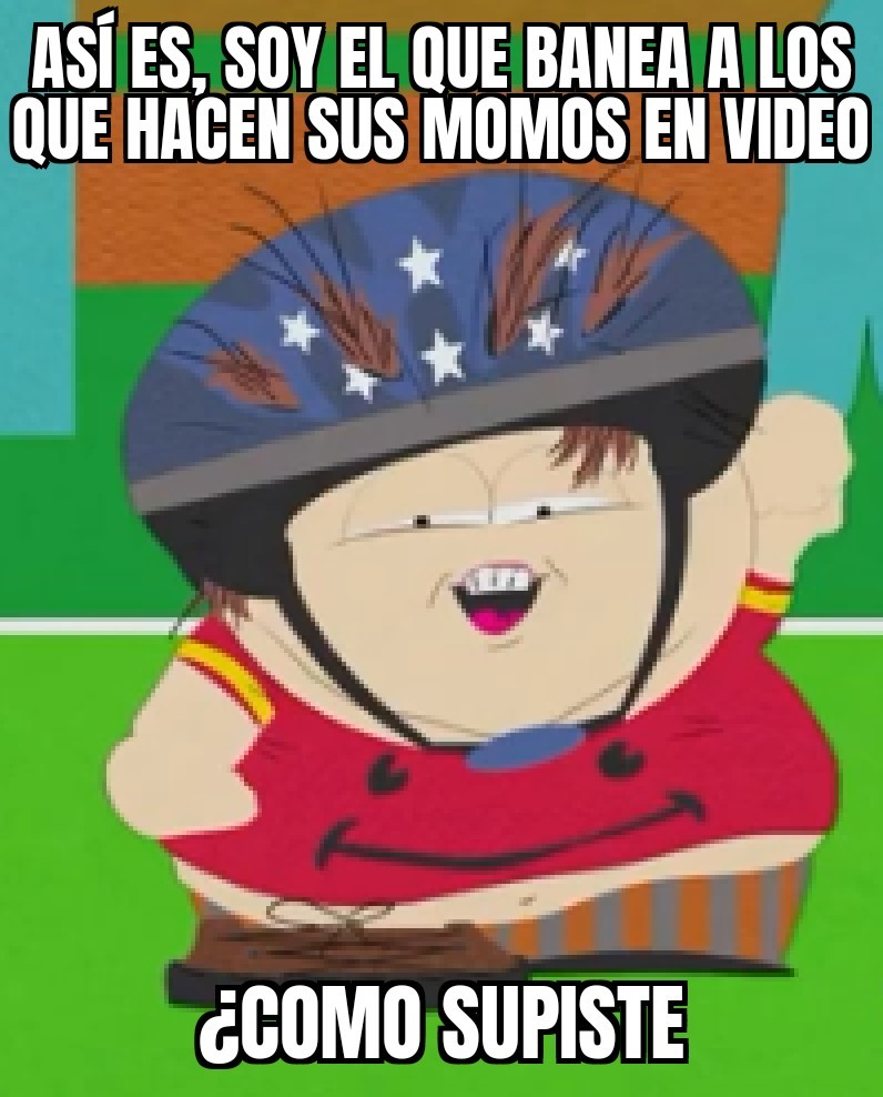 Cartman con retraso - meme